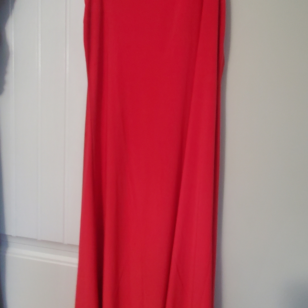 Attitudes by Renee Bold Red Maxi Dress